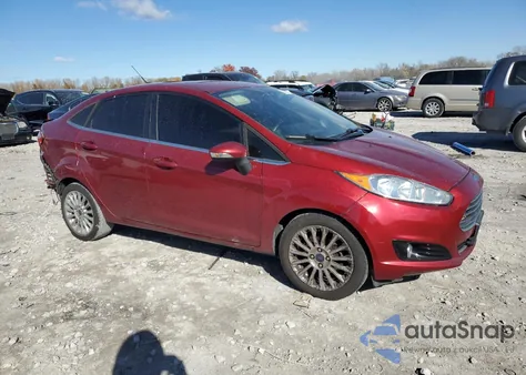 2014 Ford Fiesta Titanium from USA, damaged, VIN 3FADP4CJ1EM226812